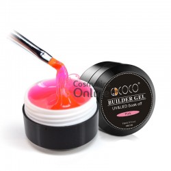 Gel UV / LED GDCOCO BUILDER GEL de constructie, 15ml - Pink (Roz)